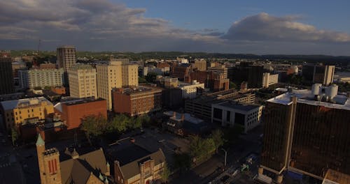 Vue Aérienne De La Ville