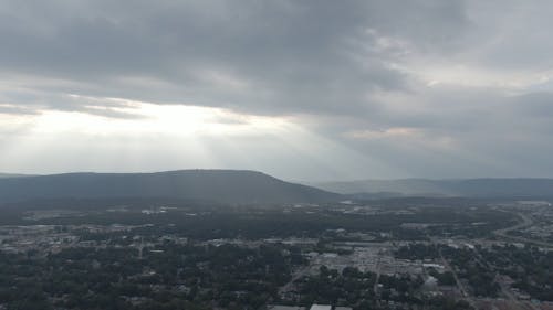 Luchtfoto Van Een Stadslandschap