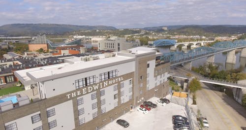 The Edwin Hotel In The Town Of Chattanooga, Tennessee