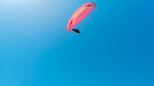 Person Paragliding