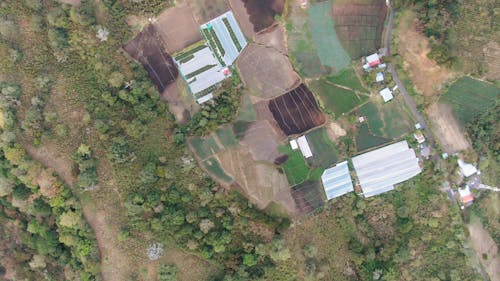 Aerial View Of Land Surface