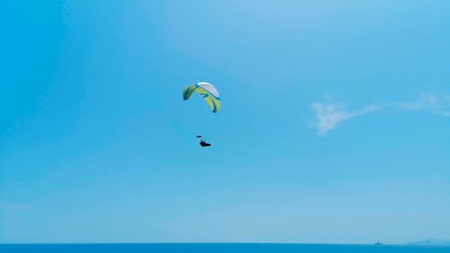 Flying A Paraglider