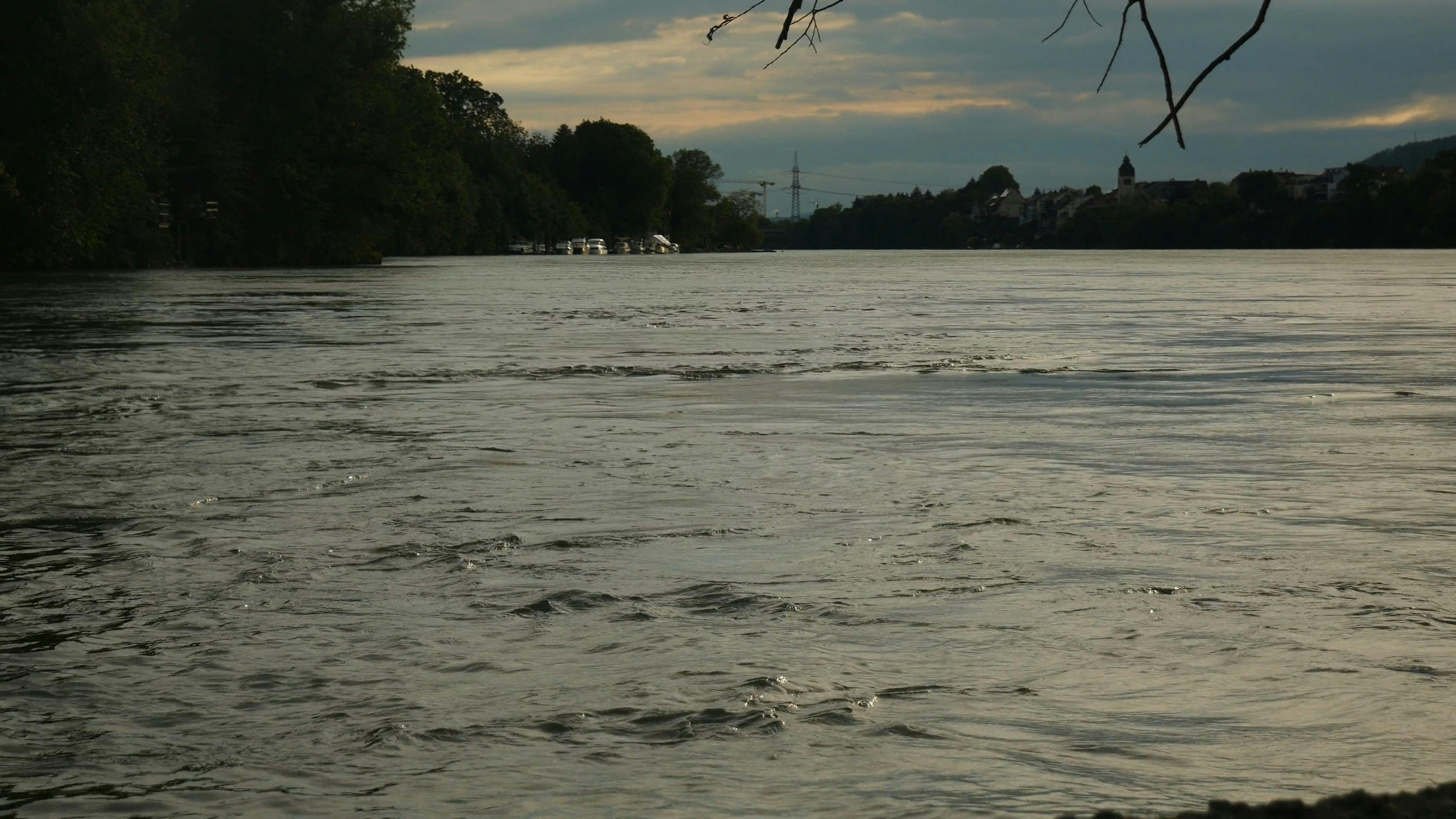 River With Strong Current · Free Stock Video