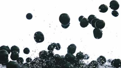 bouncing of fruits up and down