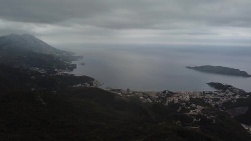 Some cloudy day in Montenegro, by drone  3