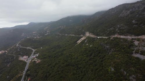 A cloudy day in Montenegro