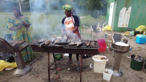 African grilling in Karlsruhe