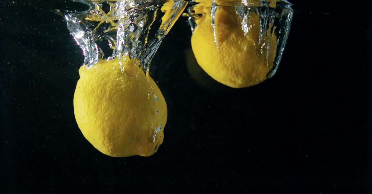 Lemon Drop Camera Dropping Lemons In Water Β· Free Stock Video