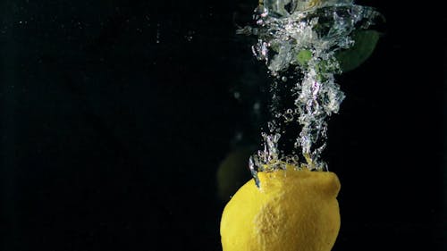 Lime And Lemons In Water