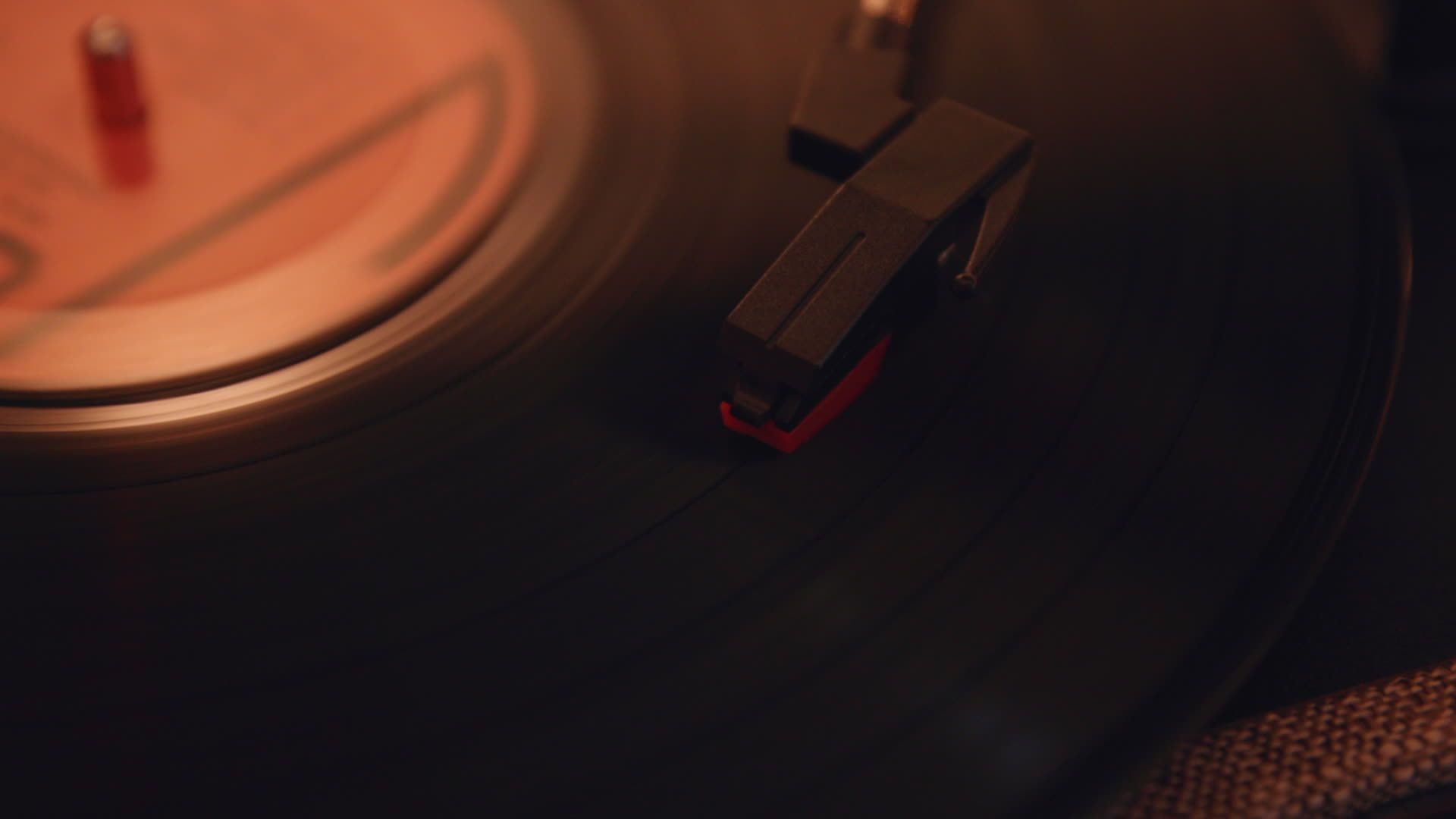 A close up of a record player with a needle Free Stock Video Footage ...
