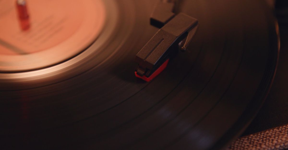 Record Player Video A close up of a record player with a needle Free Stock Video Footage ...