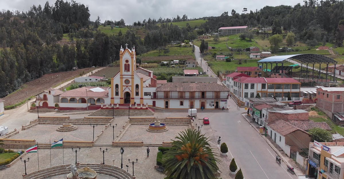 Plaza Principal Cuitiva Boyacá Free Stock Video Footage, RoyaltyFree
