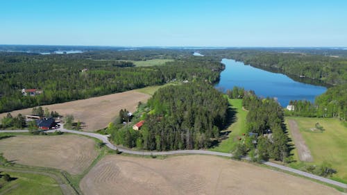 4K Drone Journey: Scenic Lakes and Forests