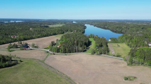 4K Drone Journey: Scenic Lakes and Forests