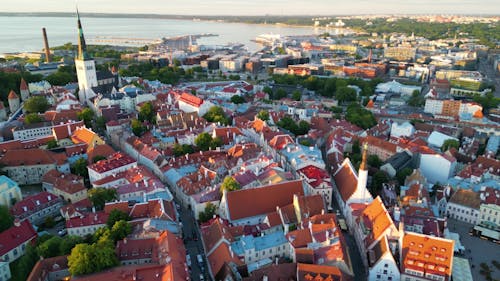 Historic Tallinn: A Drone's Eye View