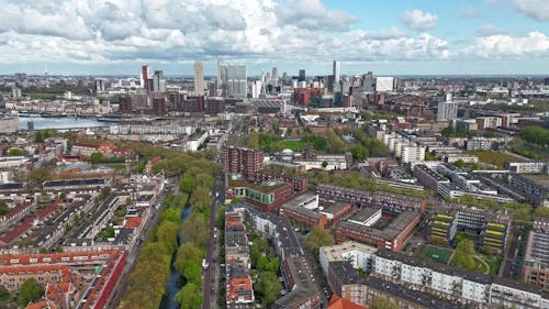 rotterdam hyperlapse skyline