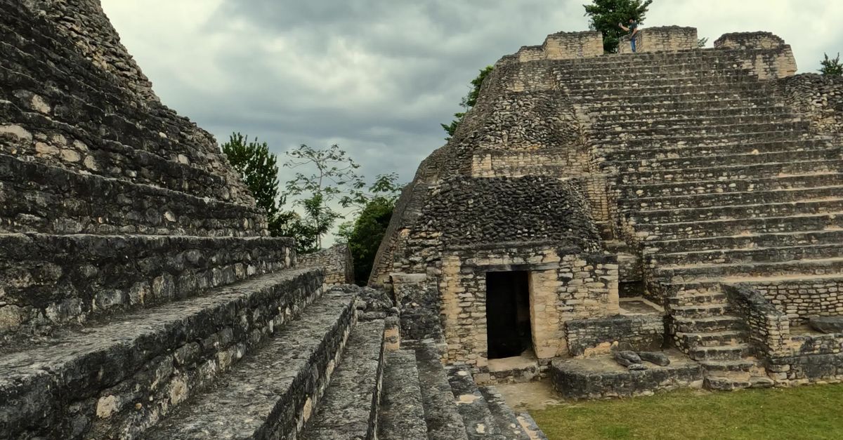 Explore the Majestic Mayan Temples of Belize Free Stock Video Footage ...