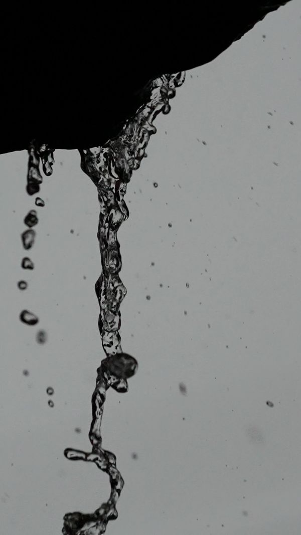 Falling rain water in slow motion Free Stock Video Footage, Royalty ...