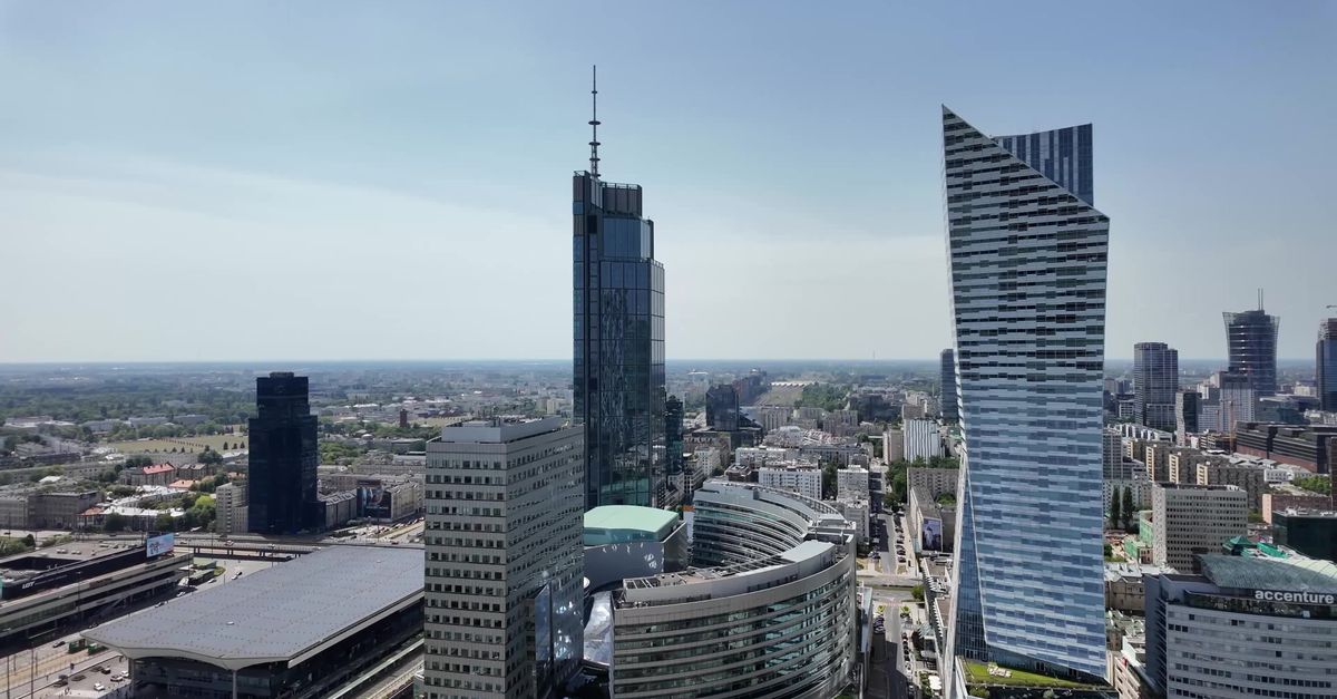 Warszawa Panorama Free Stock Video Footage Royalty Free 4K HD Video Clip Warszawa Panorama Free Stock Video Footage Royalty Free 4K HD Video Clip