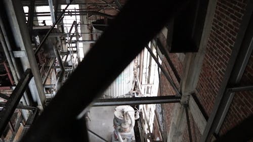 View Of A Tank In High Angle Photography