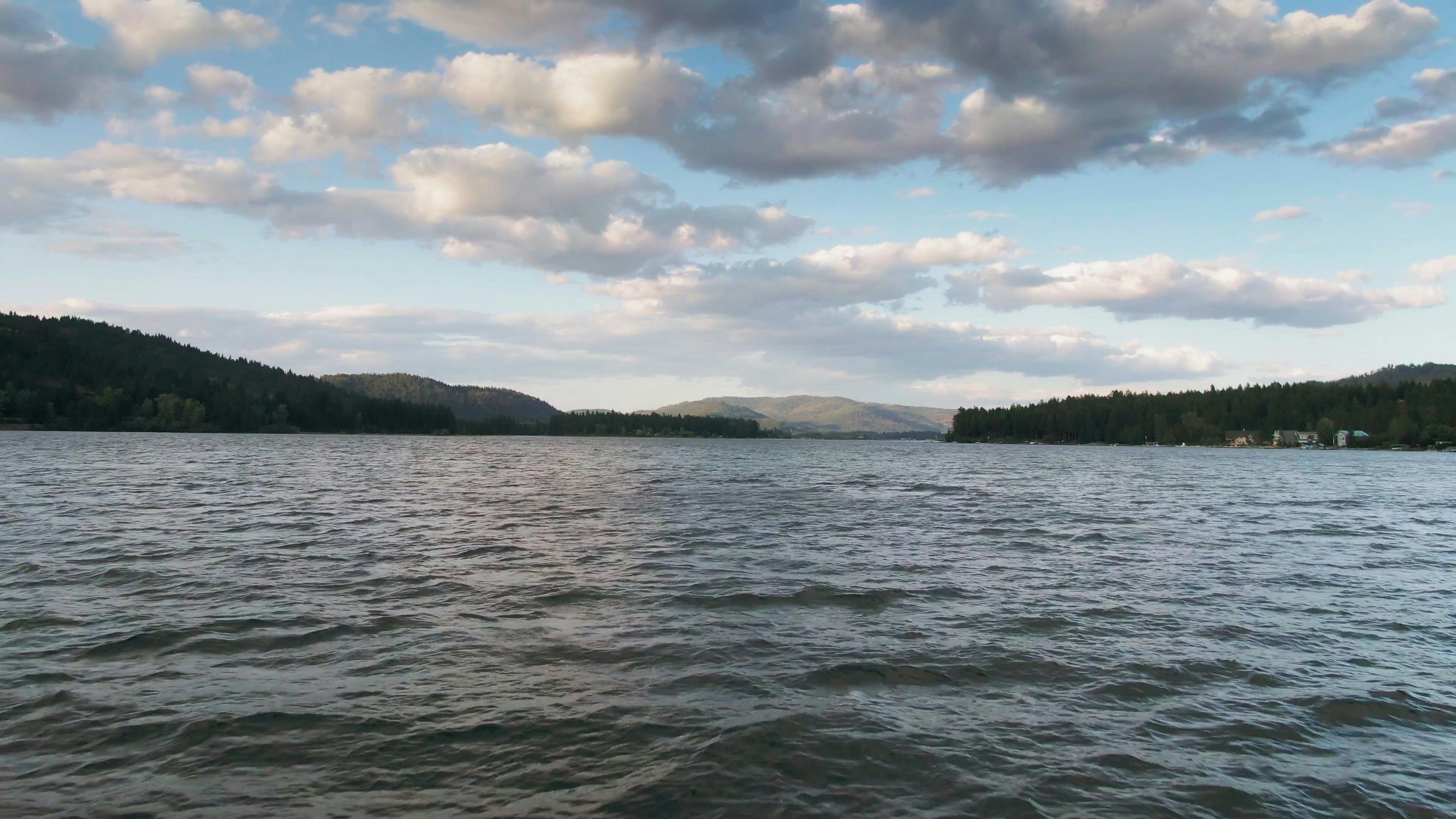 Footage Of A Big Body Of Water · Free Stock Video