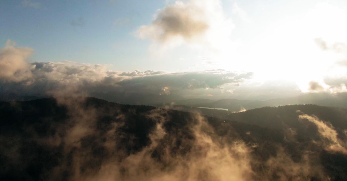 Landscape View Video Scenery Of A Beautiful Landscape Free Stock Video Footage, Royalty-Free ...