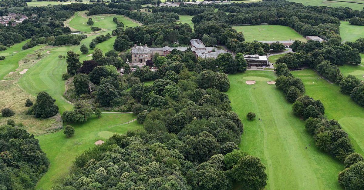 Oulton Drone flight over oulton Hall Golf Course Free Stock Video Footage ...