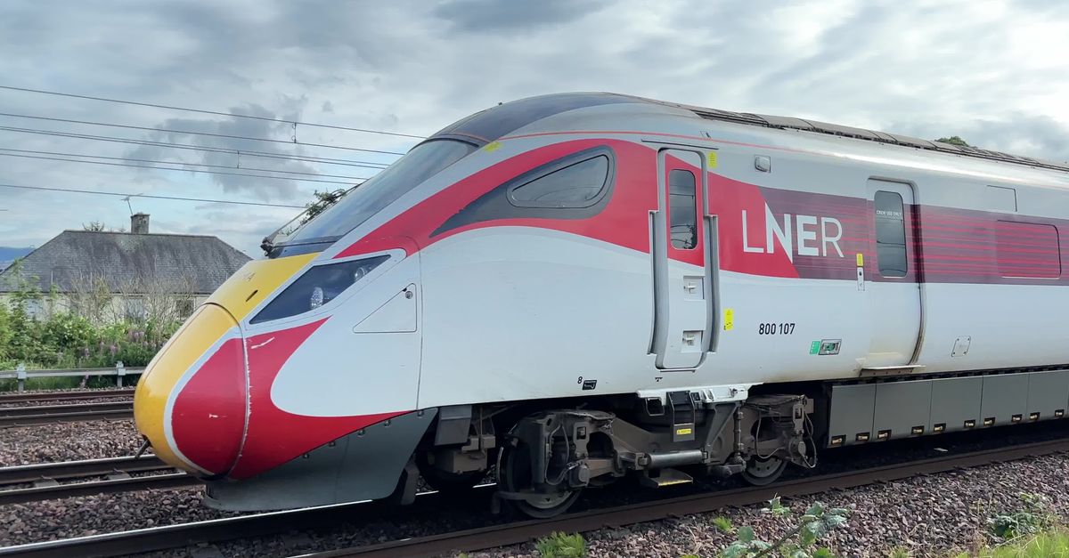 Help Button Lner Train LNER Azuma Train in Edinburgh Free Stock Video Footage, Royalty-Free 4K ...