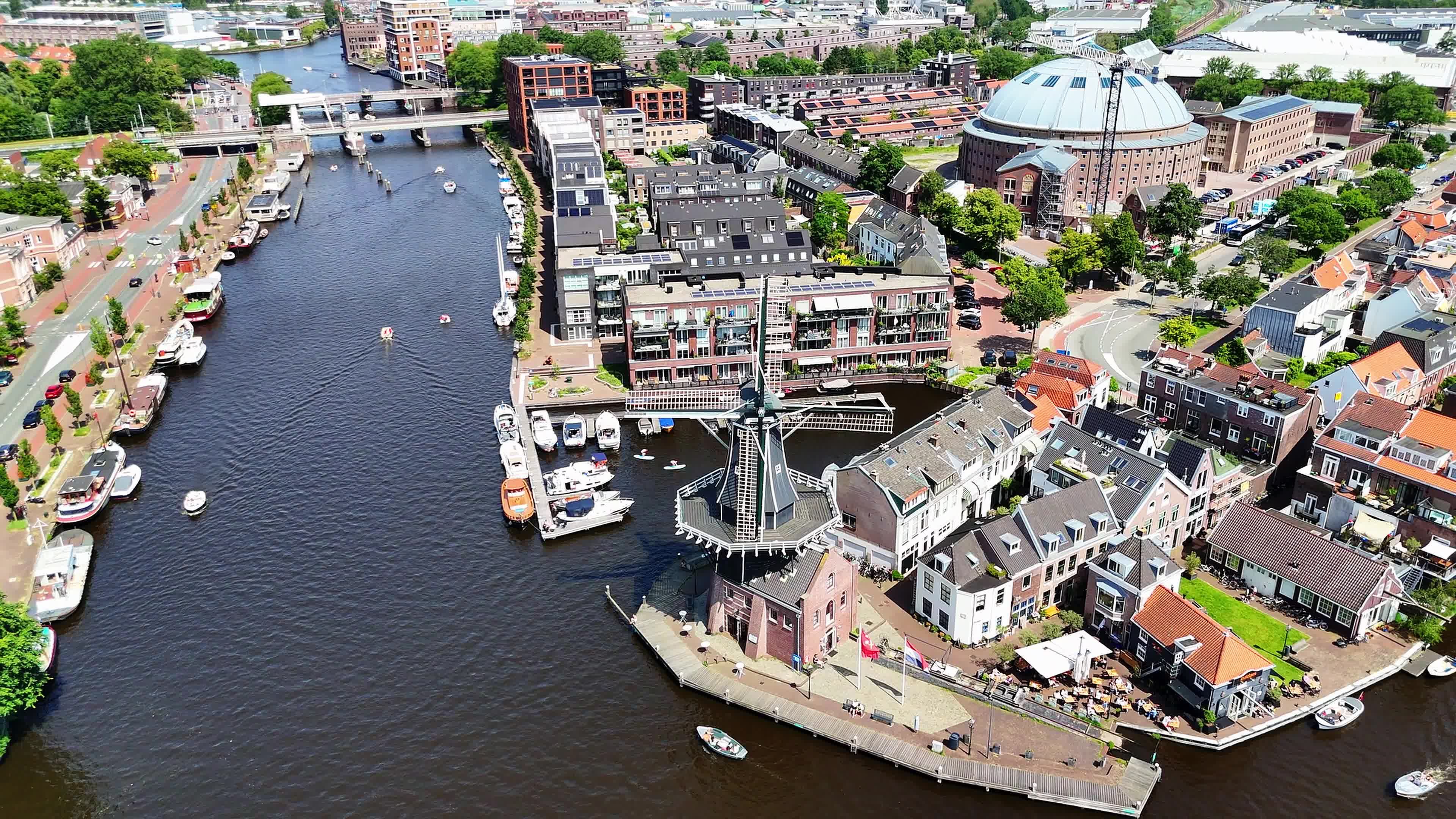 Haarlem-05 Free Stock Video Footage, Royalty-Free 4K & HD Video Clip