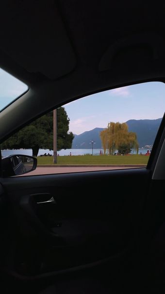 车窗外风景高清视频视频素材