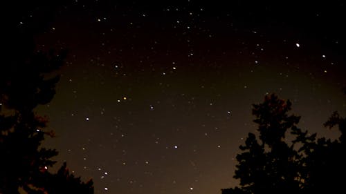 Time Lapse Beelden Van De Sterren Van Licht Tot Donker