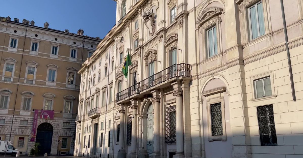 Brazilian Embassy in Italy Free Stock Video Footage, Royalty-Free 4K ...
