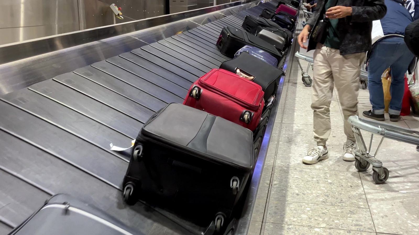 Baggage claim Free Stock Video Footage, Royalty-Free 4K & HD Video Clip