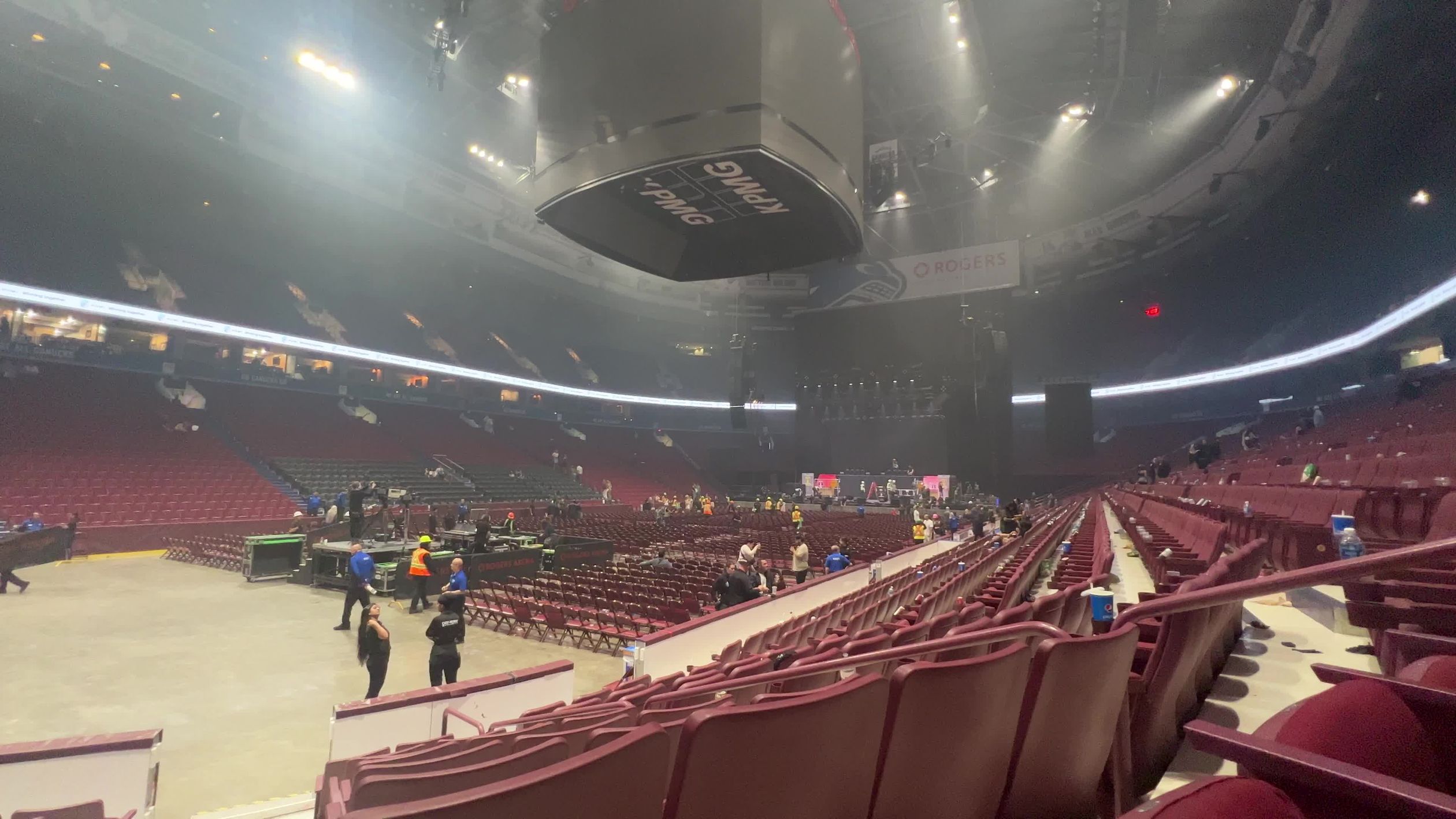 The o2 arena, section c row e seat 5 Free Stock Video Footage, Royalty ...