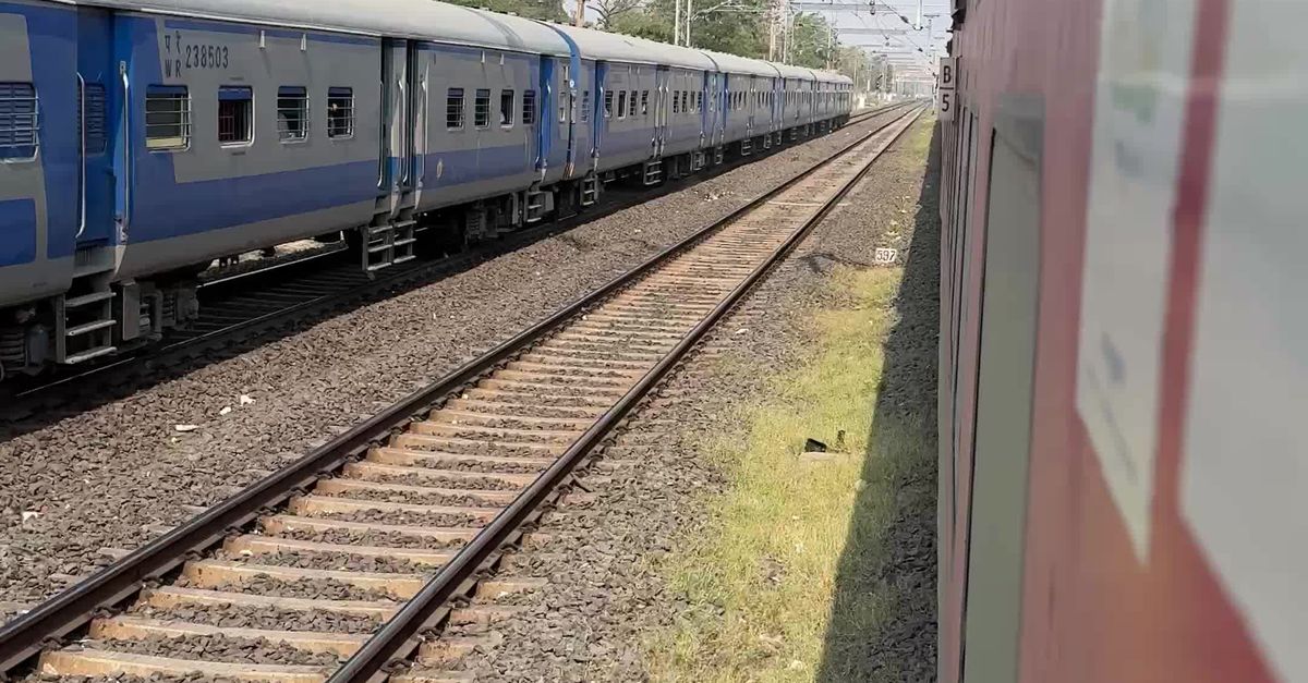 Parallel Race LHB Vs Local Train Parallel Race Free Stock Video Footage, Royalty-Free ...