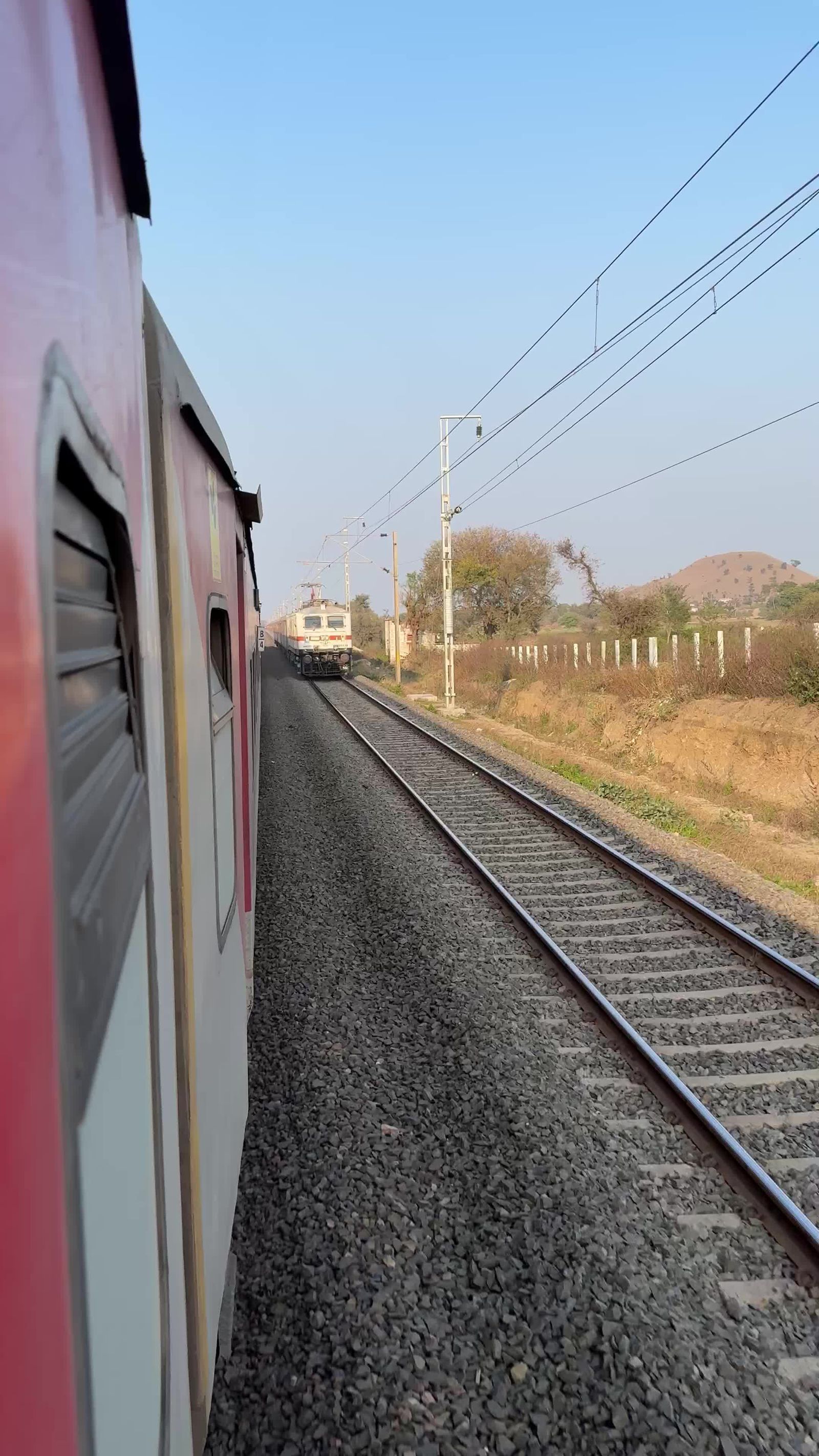 Train View Video Vibrant Train at Station on Sunny Day Free Stock Video Footage, Royalty ...