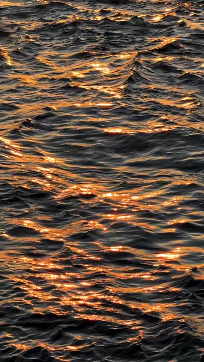 Ahmed ؜'s ocean waves sunset video
