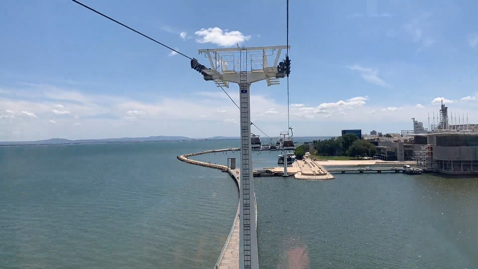Cable Cars System Built Over Water Free Stock Video Footage, Royalty ...