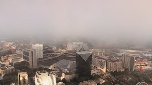 Aerial View Of A Cityscape