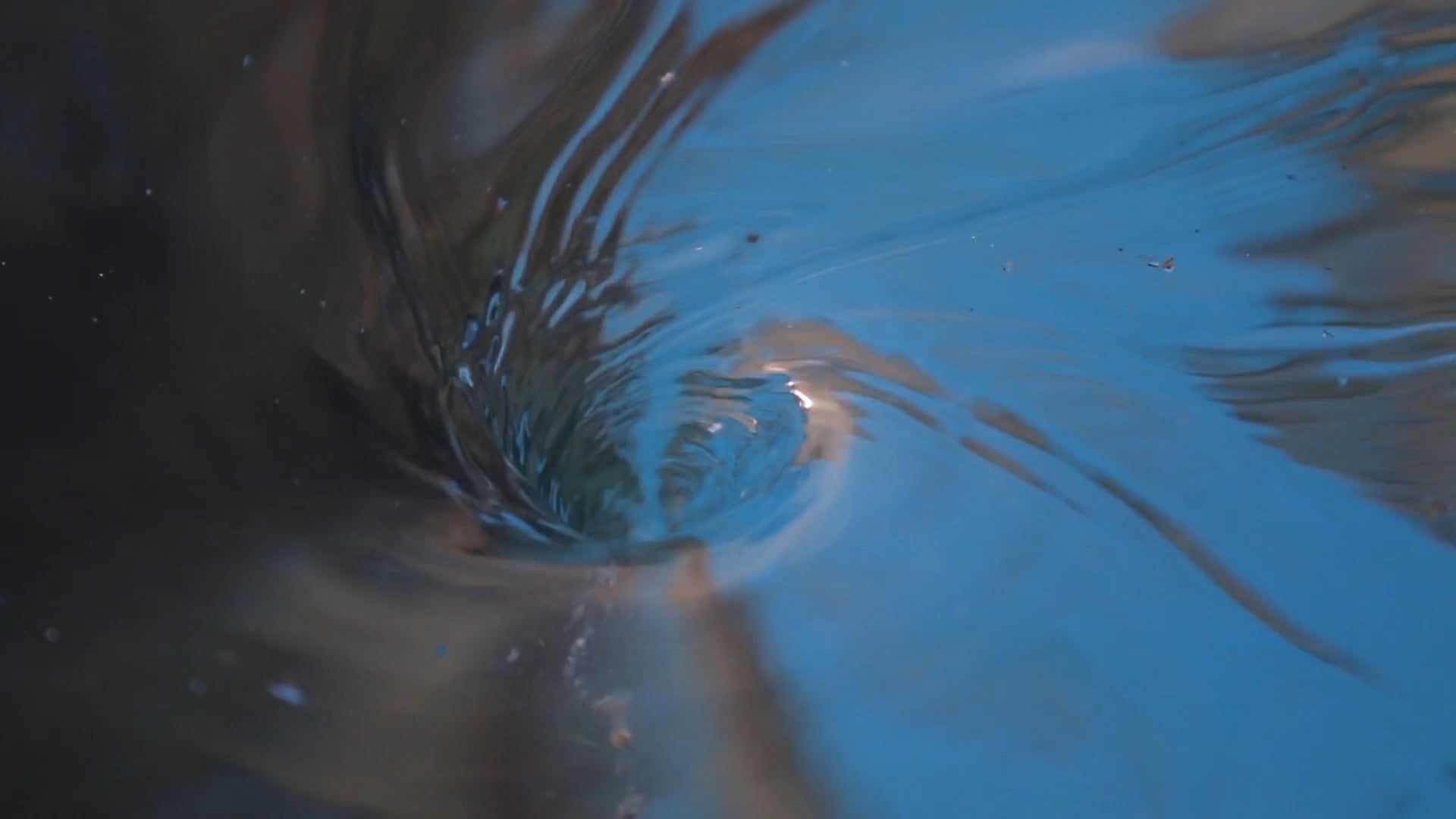 Liquid Moves In A Spiral Motion · Free Stock Video