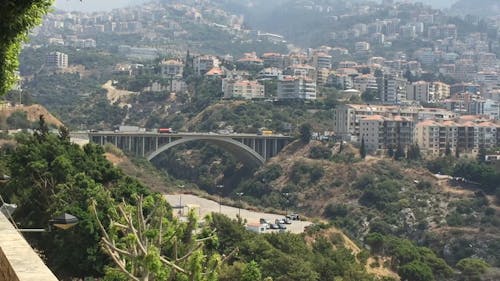 Una Città Costruita Su Una Montagna