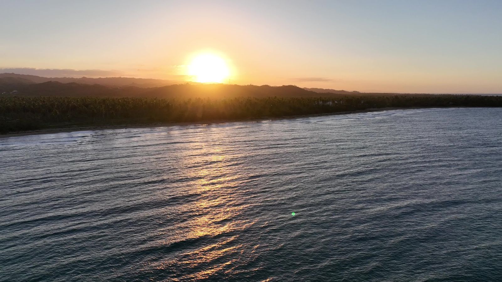 Stunning Beach Sunset Silhouette on Coastline Free Stock Video Footage ...