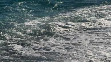 beautiful sea waves on the beach