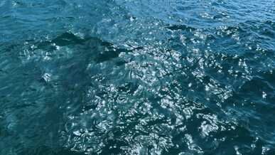 relaxing blue sea waves background