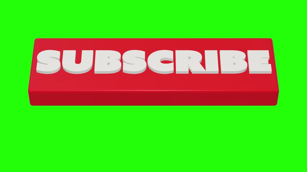 Youtube Subscribe Button Animation Free Stock Video Footage, Royalty ...