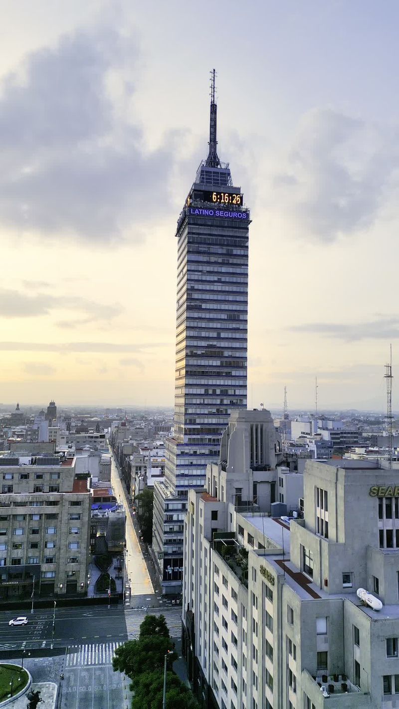 Stunning Aerial View of Mexico City Skyline Free Stock Video Footage ...