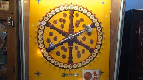 A Game Of Luck Machine In An Arcade