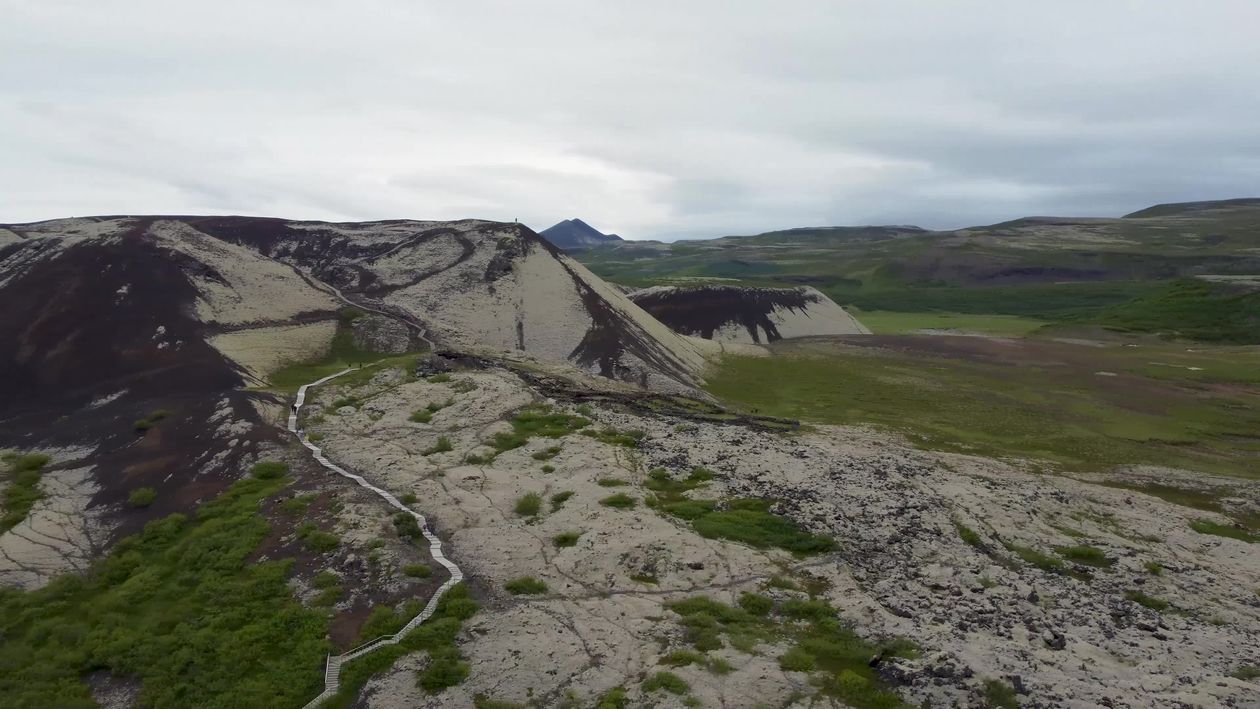 Landscape View Video Scenic Aerial View of Dramatic Landscape Free Stock Video Footage ...