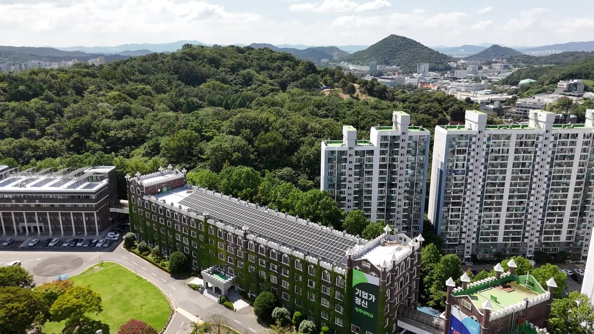 Image showcasing Aerial View of Urban High-Rise Residential Area Free Stock Video ...