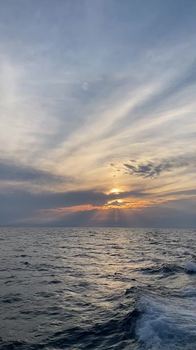Simeon Stoilov's ocean waves sunset video